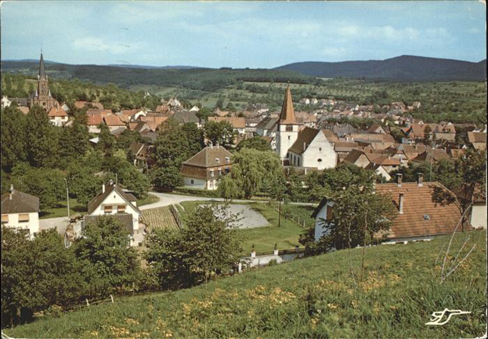 Lembach Bas Rhin Elsass Vue generale