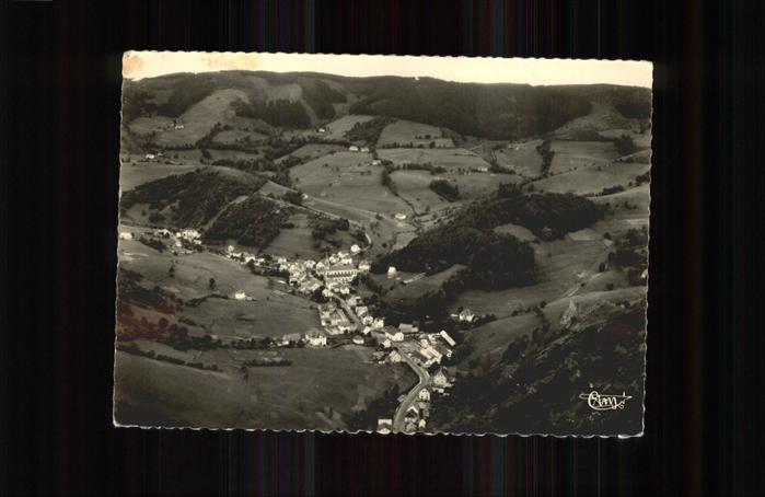 Le Bonhomme Haut Rhin Elsass Vue panoramique aerienne