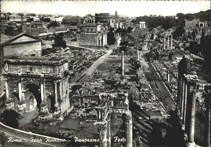 Rom Roma Roemisches Forum Ruine