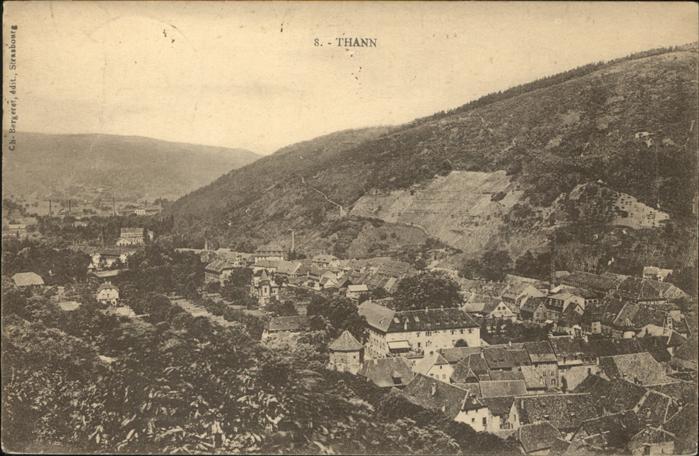 Thann Haut Rhin Elsass Vue panoramique