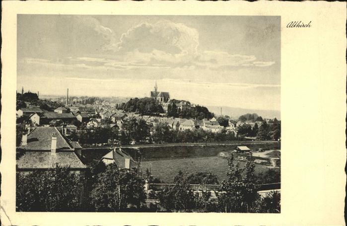 Altkirch Haut Rhin Elsass Vue partielle Eglise