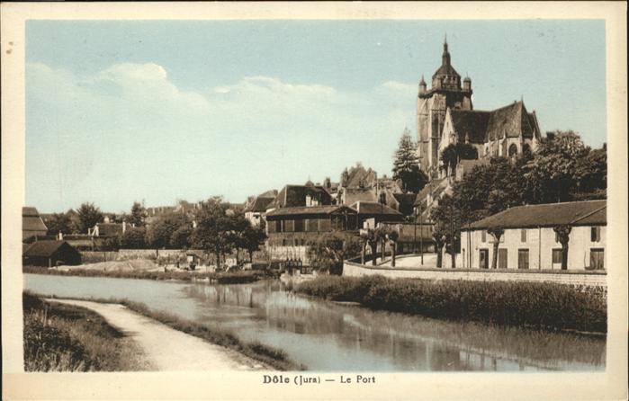 Dole Jura Le Port Cathedrale