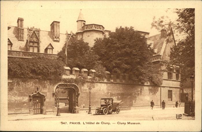 Paris L_Hotel de Cluny Museum