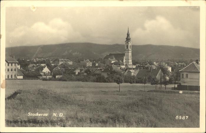 Stockerau Niederoesterreich Teilansicht Kirche