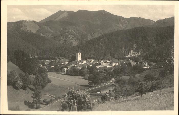 Tuernitz Niederoesterreich Panorama