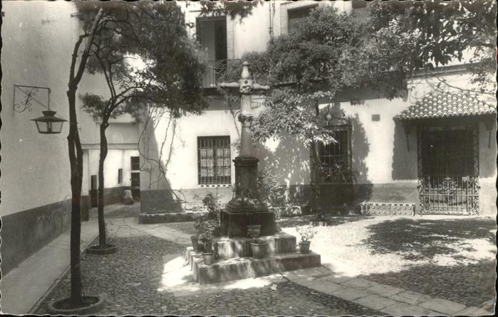 Sevilla Andalucia Plaza de Santa Marta