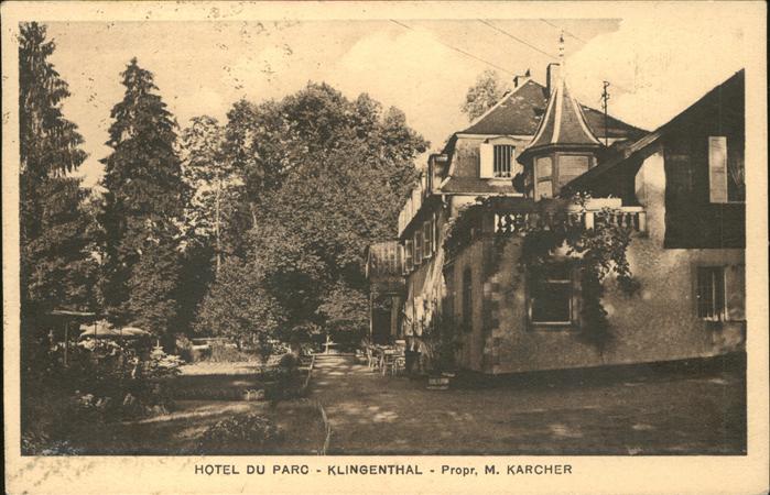 Klingenthal Bas Rhin Elsass Hotel du Parc