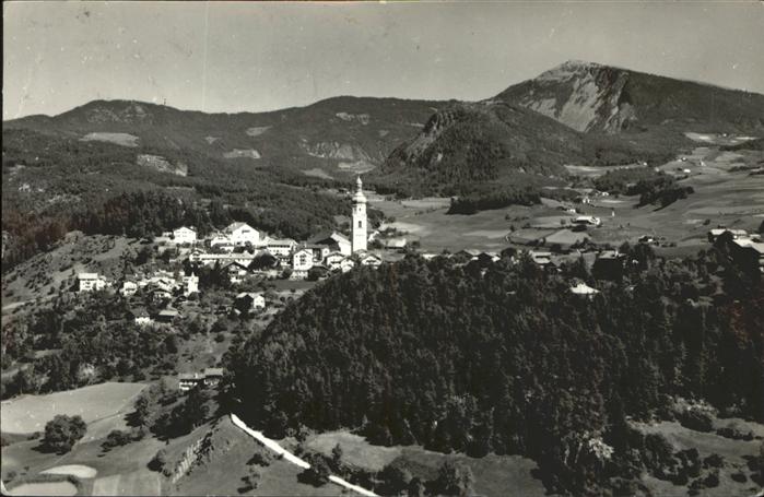 Kastelruth Suedtirol Panorama Eisacktal