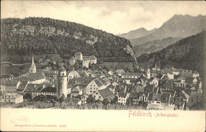 Feldkirch Vorarlberg Teilansicht