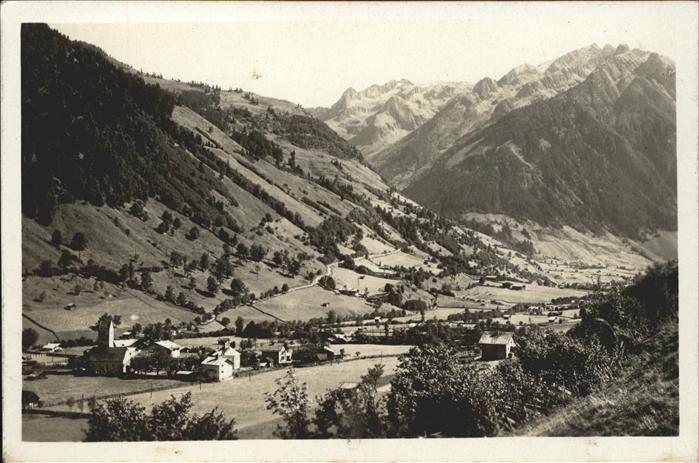 Fusch Grossglocknerstrasse Panorama Fuschertal Hohe Tauern
