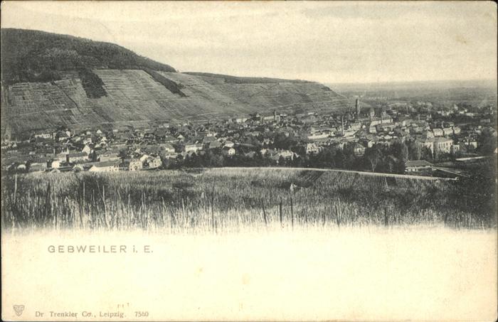 Gebweiler Haut Rhin Elsass Vue generale