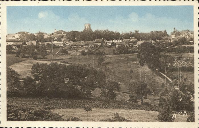 Lavit Tarn et Garonne Vue partielle perspective cote sud