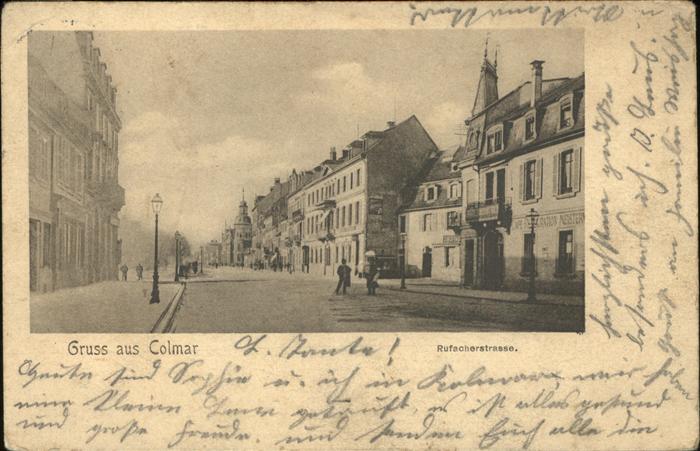Colmar Haut Rhin Elsass Rufacherstrasse