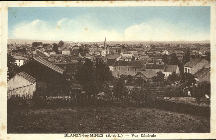 Blanzy les Mines Saone et Loire Vue generale