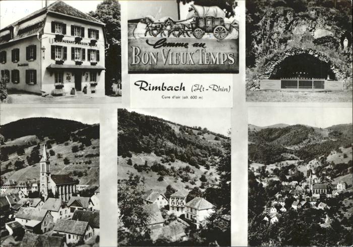 Rimbach-pres-Guebwiller Haut Rhin Hotel a L_Aigle d_Or vues partielles Eg