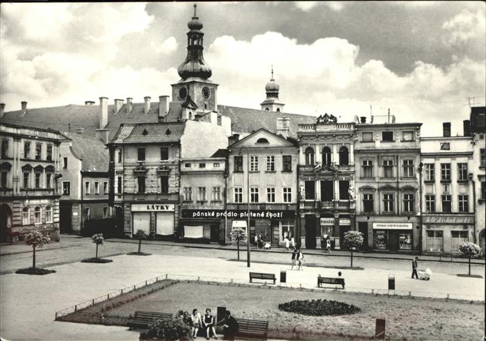 Broumov Braunau Boehmen Mirove namesti