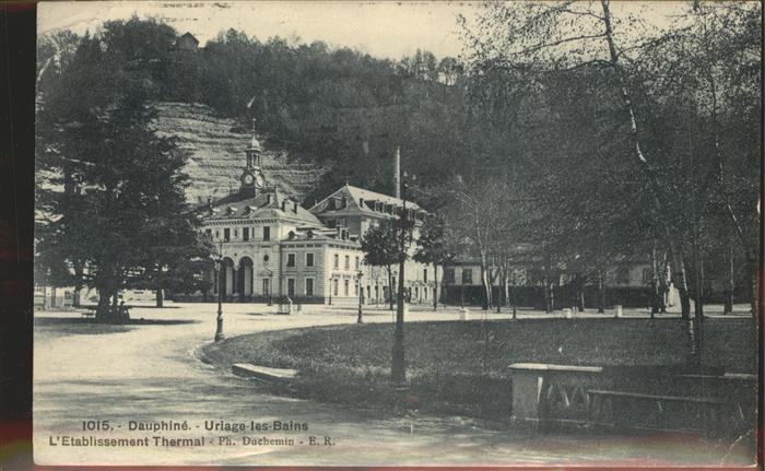 Uriage-les-Bains Isere L_Etablissement Thermal