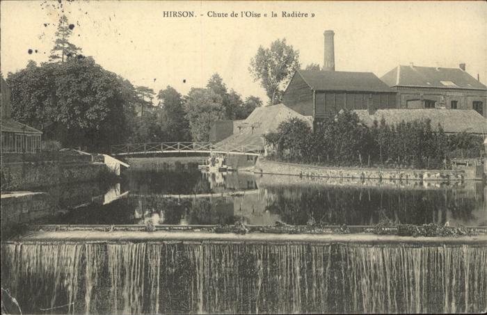 Hirson Chute de l_Oise la Radiere Feldpost