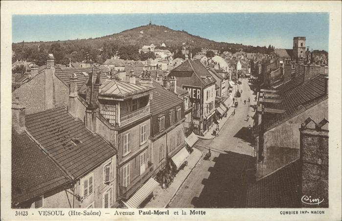 Vesoul Haut Saone Avenue Paul_Morel et la Motte