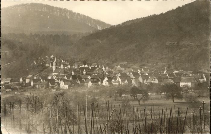 Oberbronn Bas Rhin Elsass Vue generale