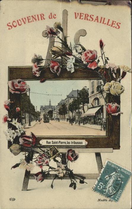 Versailles Yvelines Rue Saint_Pierre les tribuneaux