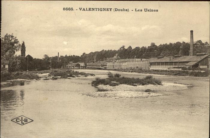 Valentigney Doubs Les Usines