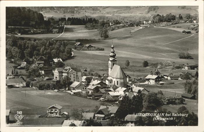 Grossgmain Teilansicht Kirche