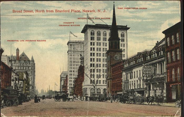 Newark New Jersey Broad Street Church