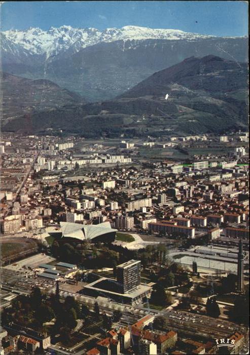 Grenoble Ville olympique vue generale