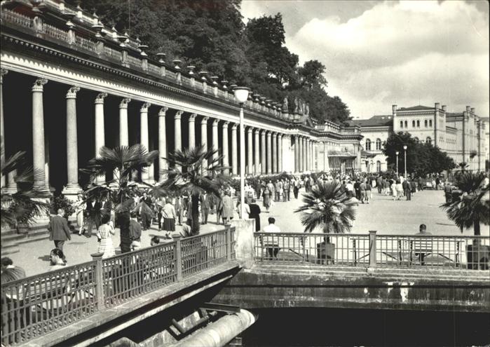 Karlovy Vary Kolonnade der Tschechoslowakisch Sowjetischen Freundschaft