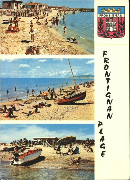 Frontignan Herault Vues sur la plage
