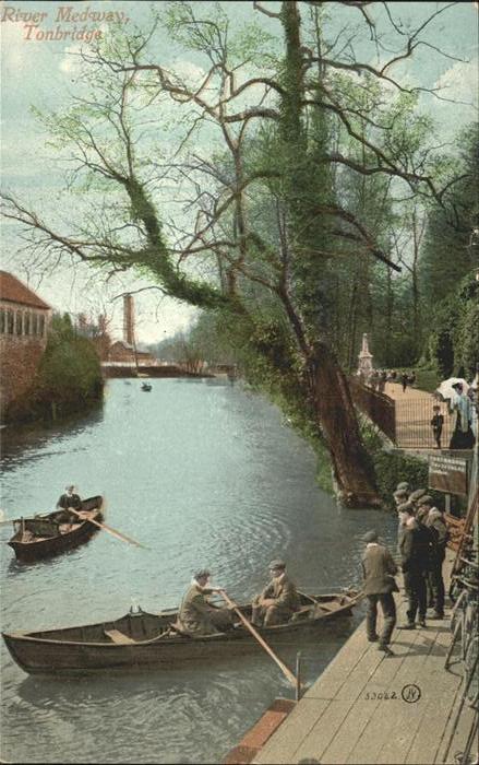 Tonbridge River Medway boat