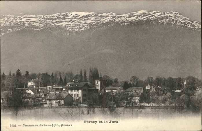 Ferney-Voltaire Panorama avec le Jura
