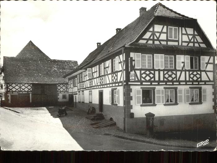 Lembach Bas Rhin Elsass Hotel Restaurant de l_Arbre Vert