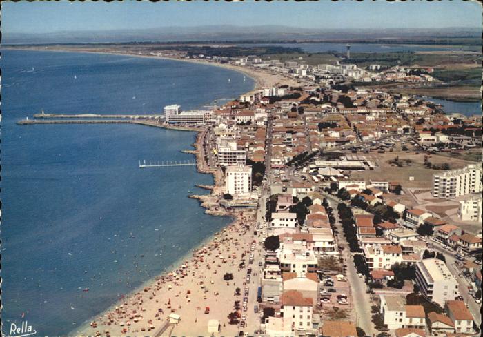 Le Grau-du-Roi Gard Vue d_ensemble prise par avion