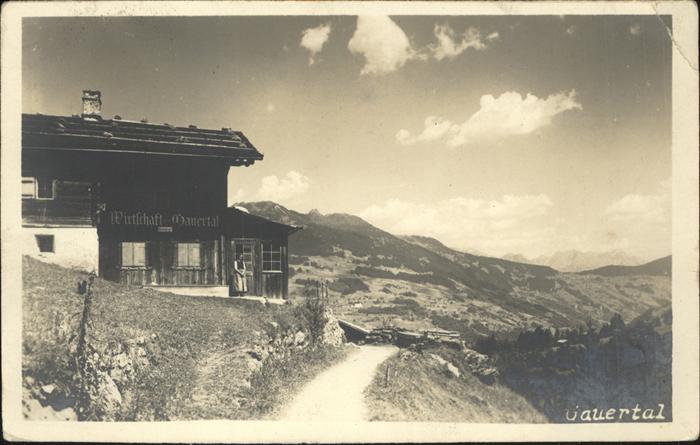 Tschagguns Vorarlberg Wirtschaft zum Gauertal