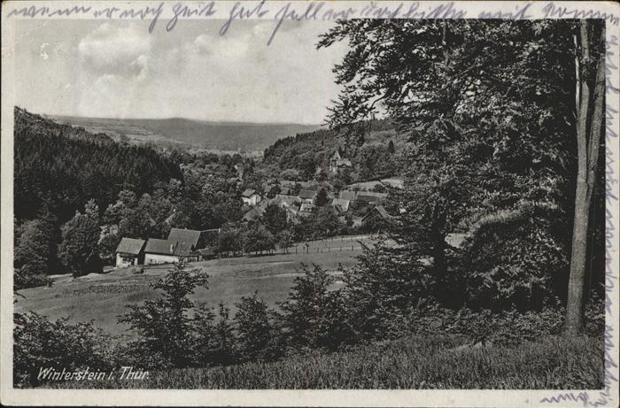 Winterstein Emsetal Thueringen Panorama