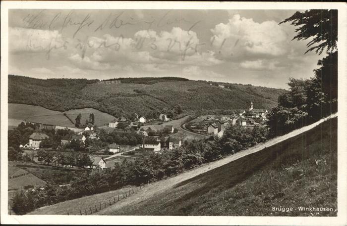Winkhausen Bruegge Westfalen Panorama