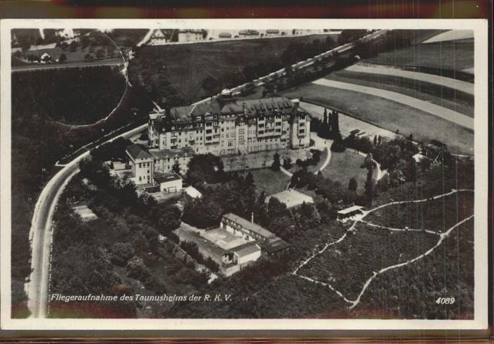 Koenigstein Taunus Taunusheim der R.K.V. Fliegeraufnahme