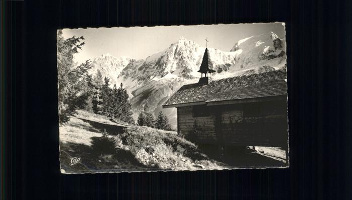 Chamonix Mont Blanc La Chapelle de Merlet