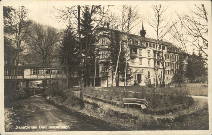 Bad Ditzenbach Kurhaus und Sanatorium
