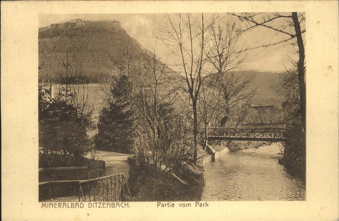 Ditzenbach Partie vom Park