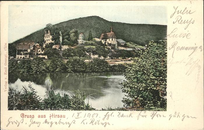 Hirsau Kloster Hirsau mit Schlossruine