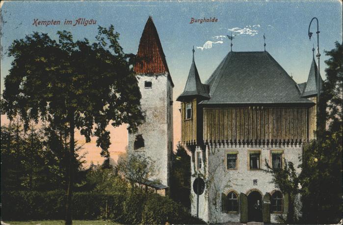 Kempten Allgaeu Burghalde