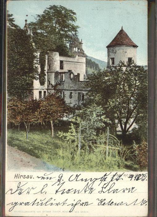 Hirsau Schloss mit Ulme