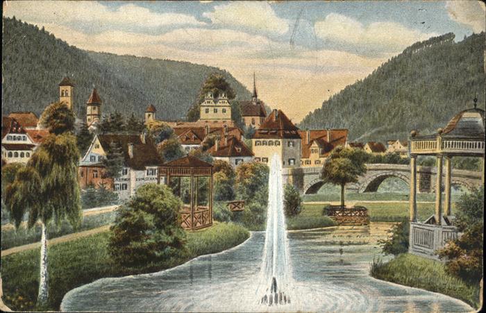 Hirsau Kuranlagen an der Nagold