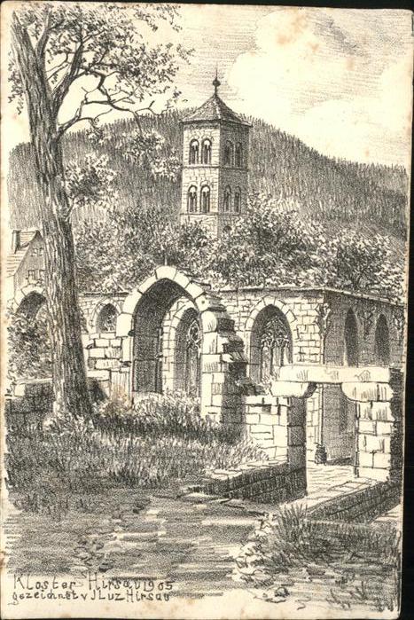 Hirsau Kloster Hirsau Zeichnung