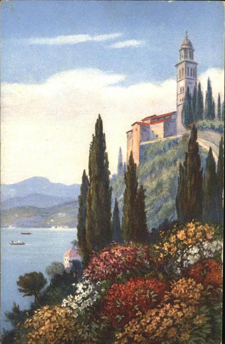 Lago di Como Kuenstlerkarte