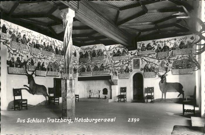 Schwaz Tirol Schloss Tratzberg Habsburgersaal Wandmalerei