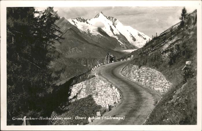 Heiligenblut Kaernten Grossglocker Hochalpenstrasse Obere Schuett